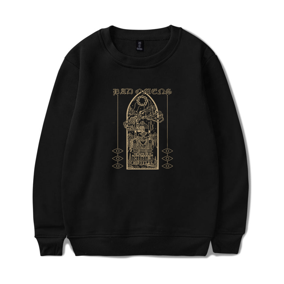 Bad Omens Haunted King Girls Crewneck Sweatshirt